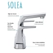Safavieh Excel Bathroom Faucet in Chrome
