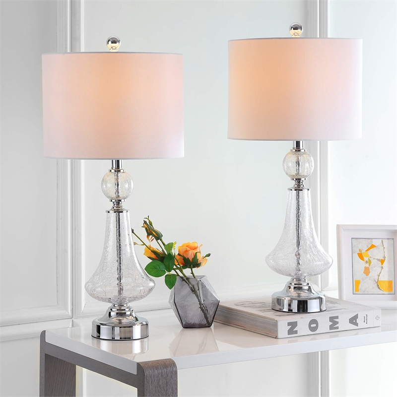 Safavieh Mercury Table Lamp in White (Set of 2)