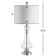 Safavieh Mercury Table Lamp in White (Set of 2)