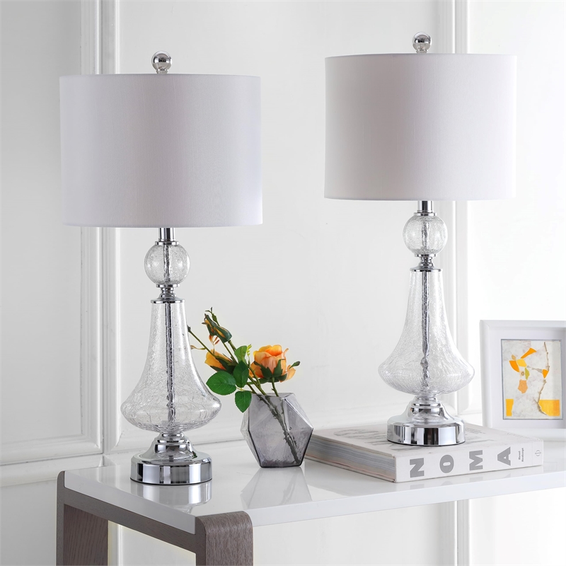 Safavieh Mercury Table Lamp in White (Set of 2)
