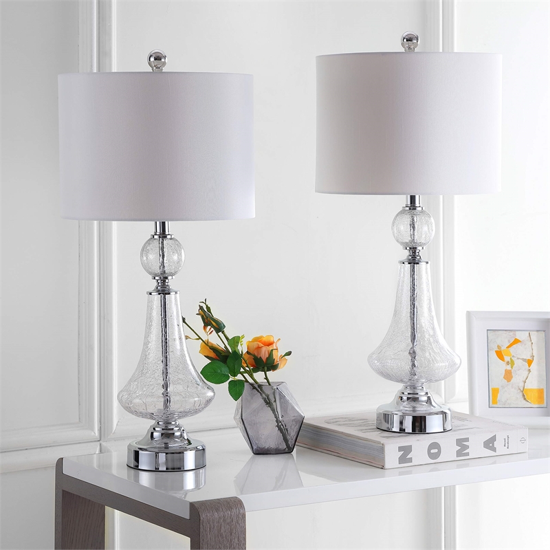 Safavieh Mercury Table Lamp in White (Set of 2)