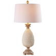 Safavieh Briar Table Lamp in Antique Cream and Brown (Set of 2)