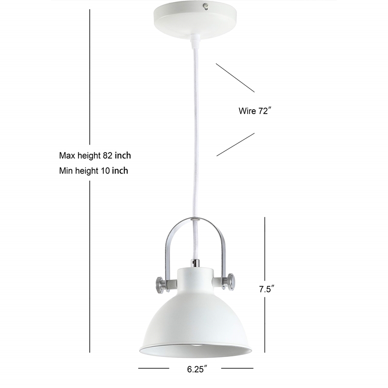 Safavieh Rove Pendant Light in White