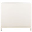 Safavieh Nigel Accent Chest in White and Brass