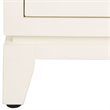 Safavieh Nigel Accent Chest in White and Brass
