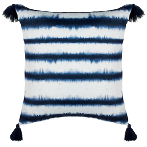 Safavieh Cassia Throw Pillow in Blue and White