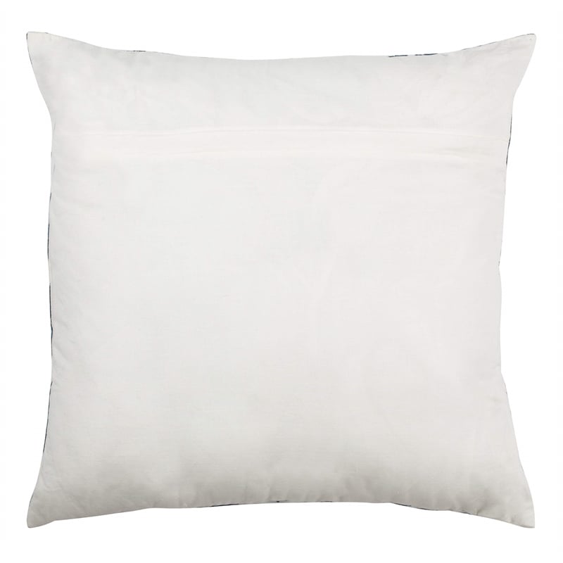Safavieh Chauncy Throw Pillow in Navy and White