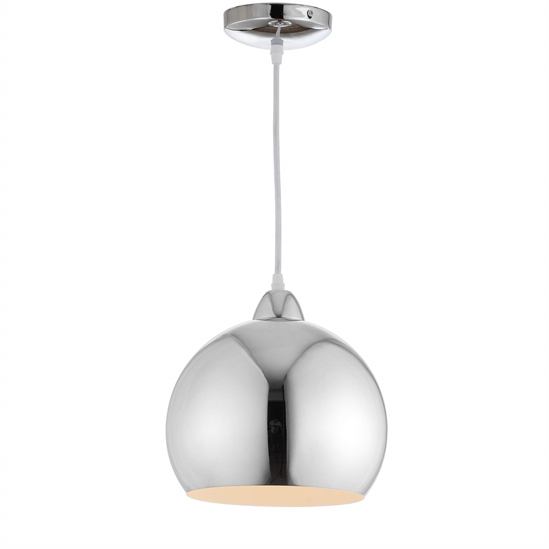 Safavieh Sabine Pendant Light in Chrome