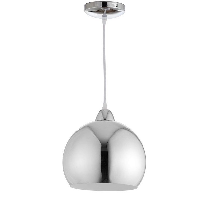 Safavieh Sabine Pendant Light in Chrome