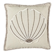 Safavieh Della Starfish Throw Pillow in Natural and White