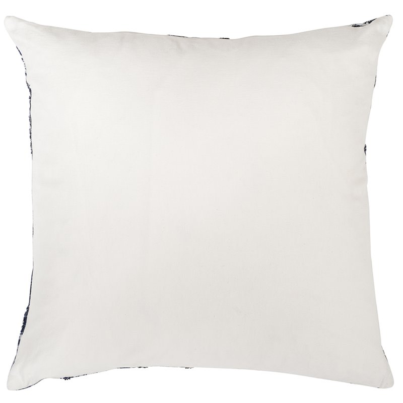 Safavieh Delra Throw Pillow in Navy and White