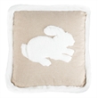 Safavieh Flopsy Throw Pillow in White and Light Brown
