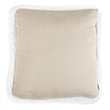 Safavieh Flopsy Throw Pillow in White and Light Brown