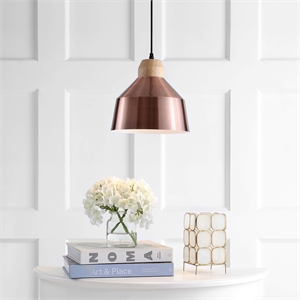 Safavieh Dajana Pendant Light in Copper and Brown