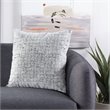 Safavieh Halina Throw Pillow in Gray and Black