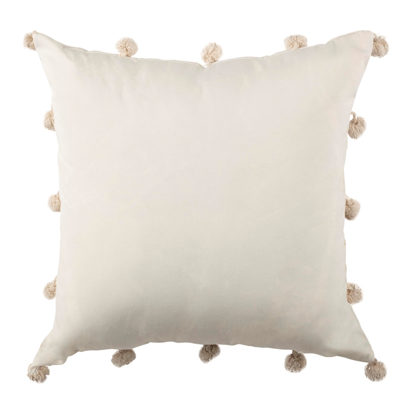 Safavieh Jirina Throw Pillow in White and Gold