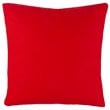 Safavieh Let It Snow Christmas Throw Pillow in Red and White