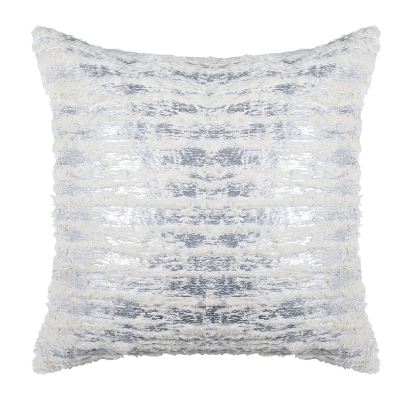 Safavieh Lorelei Throw Pillow in White and Silver