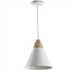 Safavieh Cila Pendant Light in White and Brown