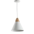 Safavieh Cila Pendant Light in White and Brown