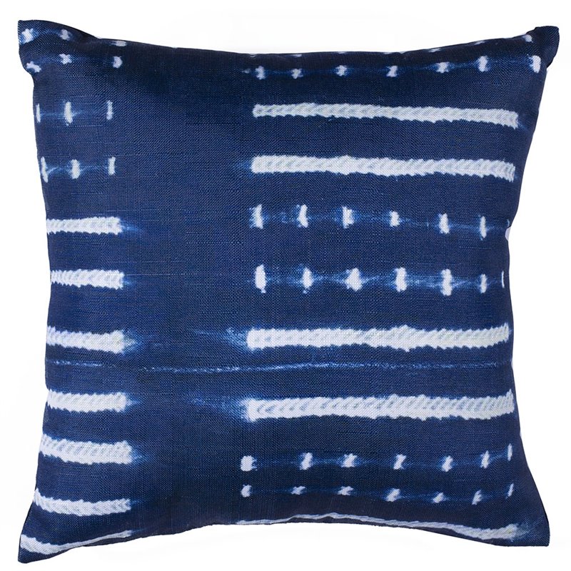 Safavieh Narla Throw Pillow in Blue and White