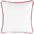 Safavieh Neve Christmas Throw Pillow in Champagne and Red