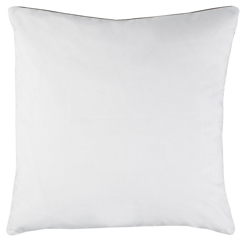 Safavieh North Christmas Throw Pillow in Gray and White