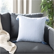 Safavieh Sidney Throw Pillow in Blue and White