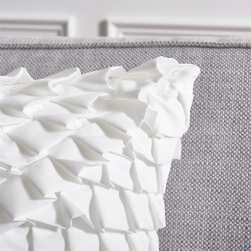 Safavieh Teagen Throw Pillow in White