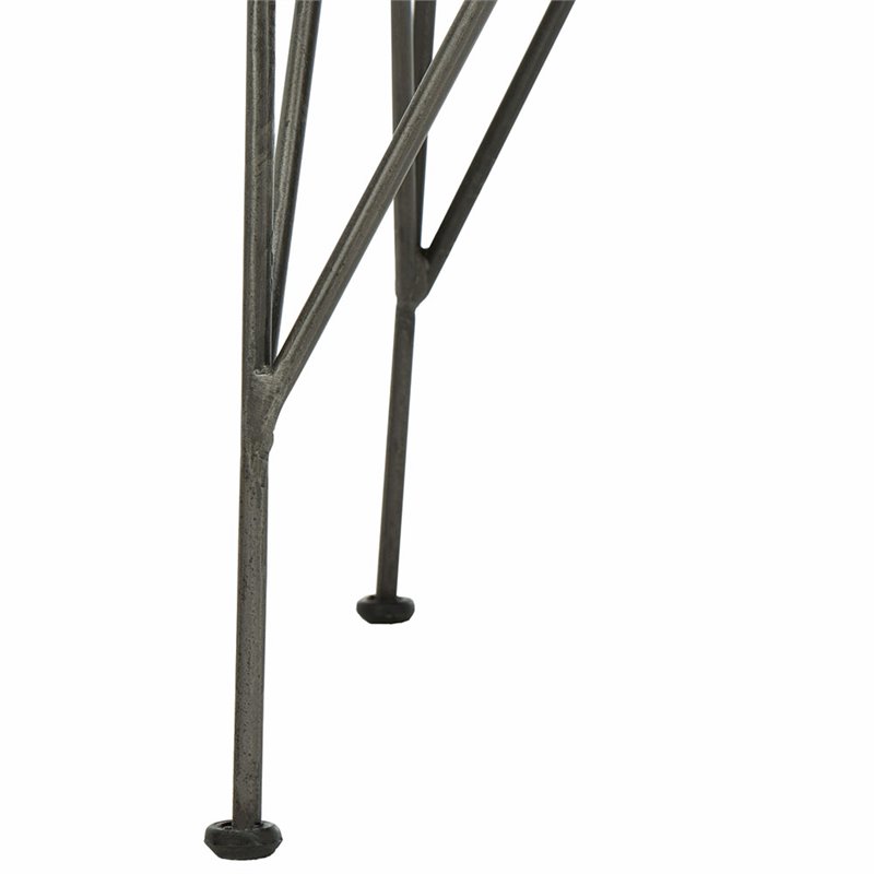 Safavieh Sierra Rattan Accent Chair in Gray Wash