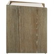 Safavieh Percy Storage Shoe Bench in Rustic Oak and Beige