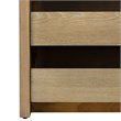 Safavieh Percy Storage Shoe Bench in Rustic Oak and Beige