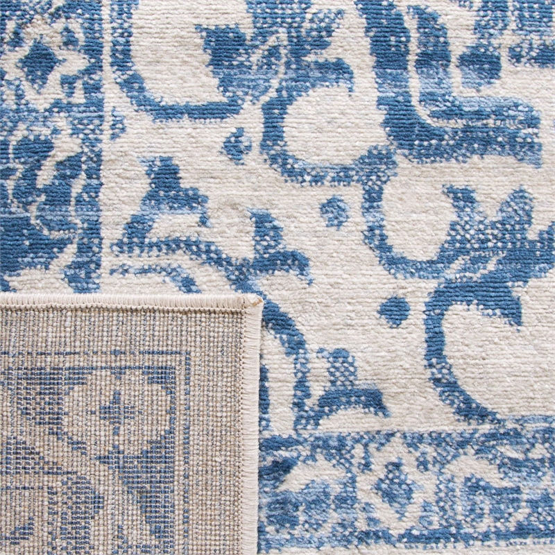 Safavieh Brentwood 10' x 13' Rug in Navy and Light Gray