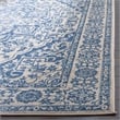 Safavieh Brentwood 2' x 6' Runner Rug in Navy and Light Gray
