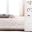 Safavieh Brentwood 2' x 12' Runner Rug in Cream and Gray