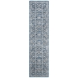 Safavieh Brentwood 2' x 12' Runner Rug in Navy and Light Gray