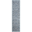 Safavieh Brentwood 2' x 6' Runner Rug in Navy and Light Gray