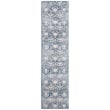 Safavieh Brentwood 2' x 10' Runner Rug in Navy and Cream
