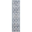 Safavieh Brentwood 2' x 6' Runner Rug in Navy and Cream