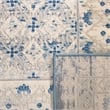 Safavieh Brentwood 2' x 10' Runner Rug in Light Gray and Blue