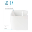 Safavieh Fen Bathroom Sink in White