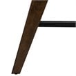 Safavieh Seth 2 Tier Coffee Table in Dark Walnut and Black