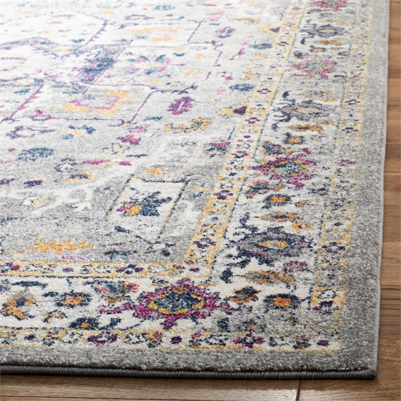 Safavieh Evoke 9' x 12' Rug in Gray and Blue