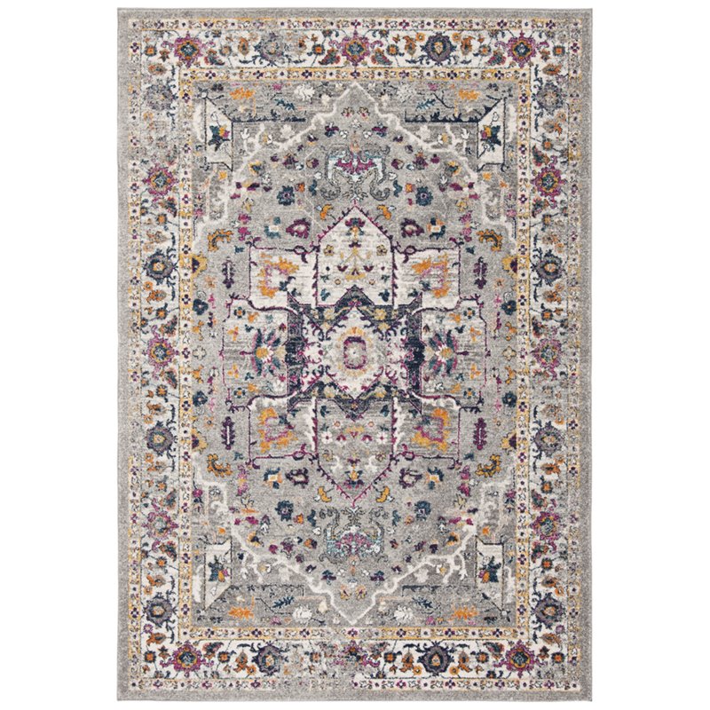 Safavieh Evoke 9' x 12' Rug in Gray and Blue