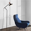 Safavieh Amia Floor Lamp in Copper and Black