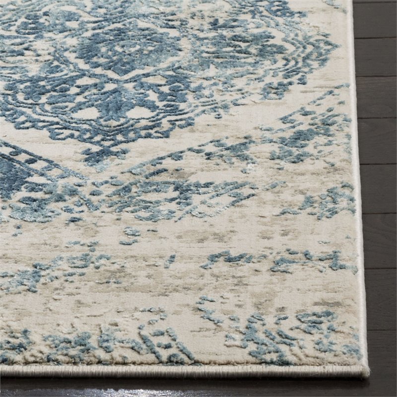 Safavieh Princeton 8' x 10' Rug in Blue and Beige