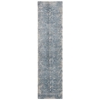 Safavieh Vintage 8' x 10' Rug in Blue and Ivory