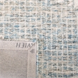 Safavieh Abstract 5' x 8' Hand Tufted Wool Rug in Light Blue