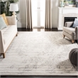 Safavieh Abstract 5' x 8' Hand Tufted Wool Rug in Light Blue