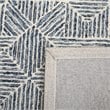 Safavieh Abstract 8' x 10' Hand Tufted Wool Rug in Blue
